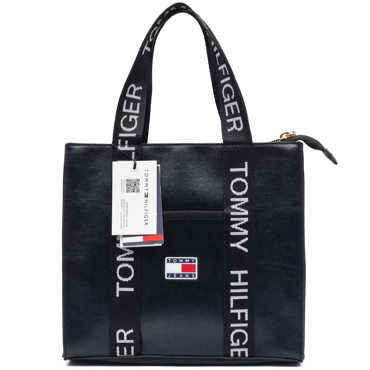 imageye___-_imgi_74_tommy-hilfiger-black-women-handbag حقيبة يد نسائية سوداء من تومي هيلفيغر - الصورة 1