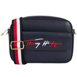 حقيبة كروسبودي نسائية زرقاء من تومي هيلفيغر Aw0Aw11073 Dw5