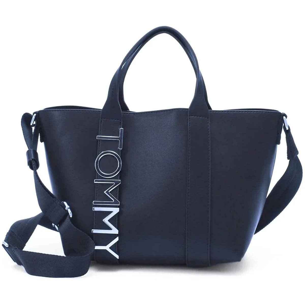 imageye___-_imgi_74_tommy-hilfiger-navy-women-shoulder-handbag حقيبة كتف نسائية من تومي هيلفيغر باللون الكحلي - الصورة 1