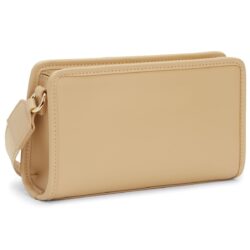 ⁦حقيبة كروس بودي نسائية بيج من تومي هيلفيغر Aw0Aw16163⁩ - الصورة ⁦2⁩