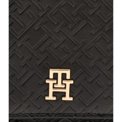 ⁦حقيبة كروس بودي سوداء من تومي هيلفيغر للنساء Aw0Aw18002⁩ - الصورة ⁦5⁩