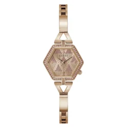 Guess GW0680L3 Women’s Rose Gold Stainless Steel Watch – 28mm Elegant Analog Quartz with Crystal Details