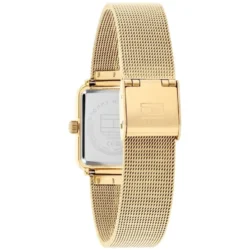 ⁦Tommy Hilfiger Women’s Watch 1782829 – Silver Dial with Gold Stainless Steel Bracelet⁩ - الصورة ⁦3⁩