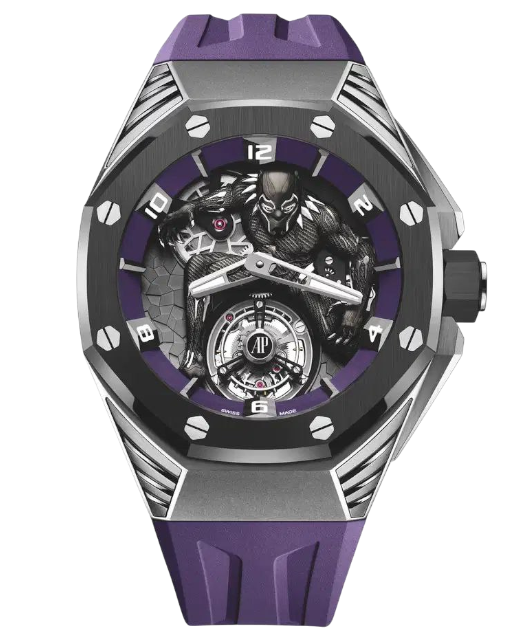 4196C4D0-07F2-4729-BC52-E1C92C9D4C14.png Audemars piguet Concept black panther Super Clone Swiss Machine 42mm - الصورة 1