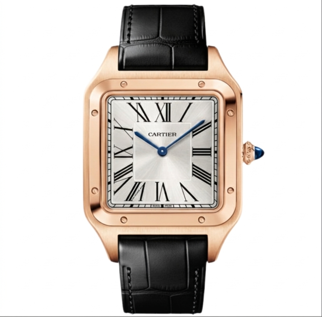 Gemini_Generated_Image_tkl4abtkl4abtkl4.png Cartier Santos Dumont Super Clone Swiss Machine (43.5mm x 31.4mm) - الصورة 1
