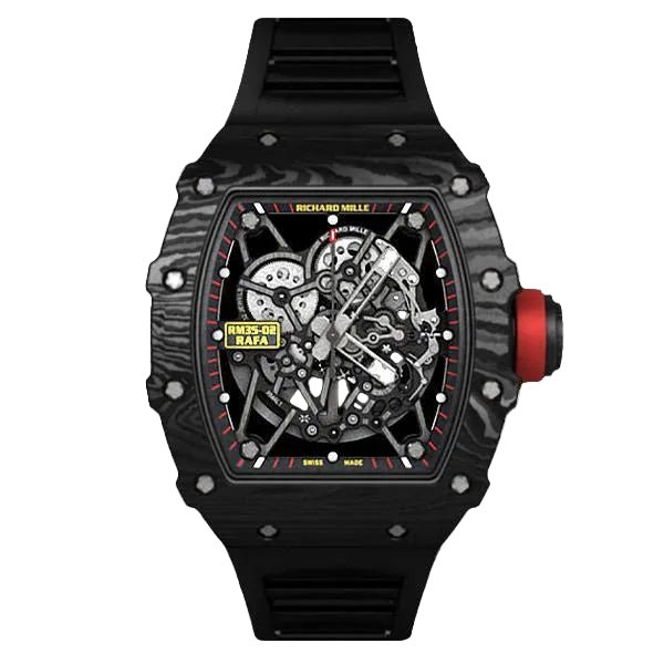 WhatsAppImage2026-06-05at3.08.22AM.jpg RICHARD MILLE RM 35-02 Carbon TPT Super Clone Swiss Machine (49.95mm x 43.15mm) - الصورة 1