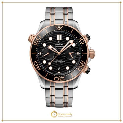 Omega Seamaster Diver 300M 44 mm steel ‑ Sedna gold on steel Sedna gold [frame:v1]