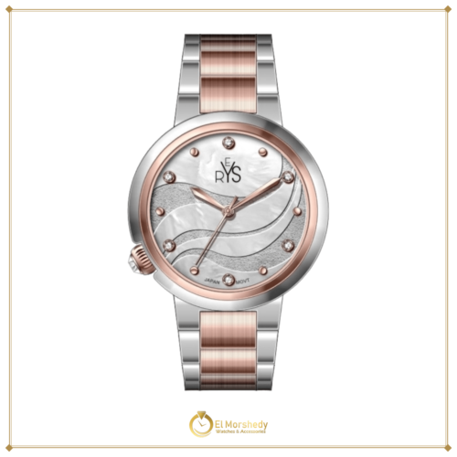 REYS WATCH WATCH-WOMEN-STAINLESS STEEL-SILVER AND ROSE GOLD R2021-TRS [frame:v1]