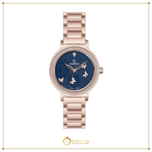 DASH ACTION WATCH-WOMEN-STAINLESS STEEL-ROSE GOLD AND BLUE DA1941-RP [frame:v1]
