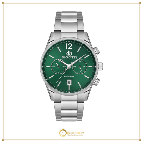 BIGOTTI MILANO MENS STAINLESS STEEL STRAP WATCH – BG.1.10509-4 [frame:v1]