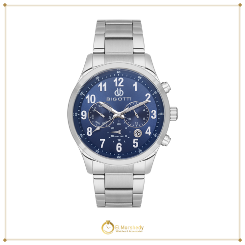 BIGOTTI MILANO MENS STAINLESS STEEL STRAP WATCH – BG.1.10508-3 [frame:v1]