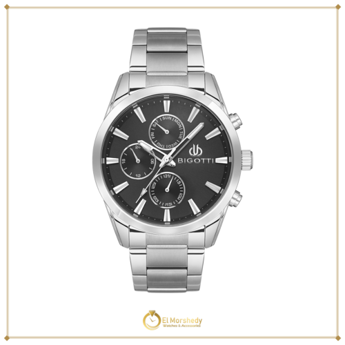 BIGOTTI MILANO MENS STAINLESS STEEL STRAP WATCH – BG.1.10494-2 [frame:v1]