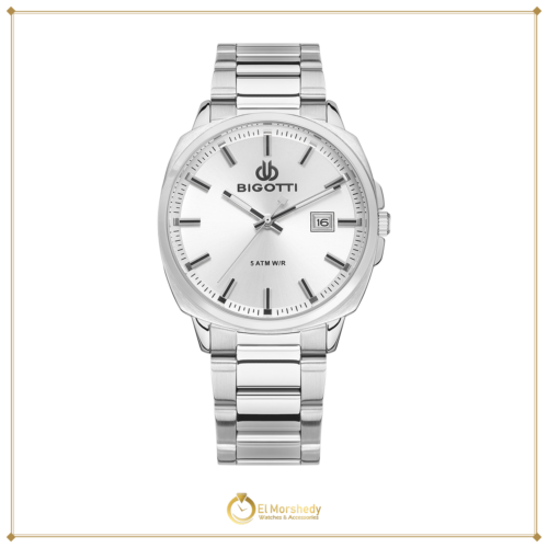 BIGOTTI MILANO MENS STAINLESS STEEL STRAP WATCH – BG.1.10483-1 [frame:v1]