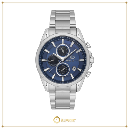 BIGOTTI MILANO MENS STAINLESS STEEL STRAP WATCH – BG.1.10479-3 [frame:v1]