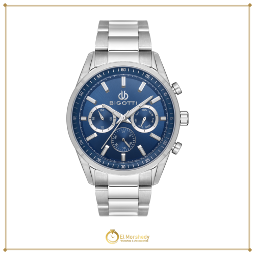 BIGOTTI MILANO MENS STAINLESS STEEL STRAP WATCH – BG.1.10472-3 [frame:v1]