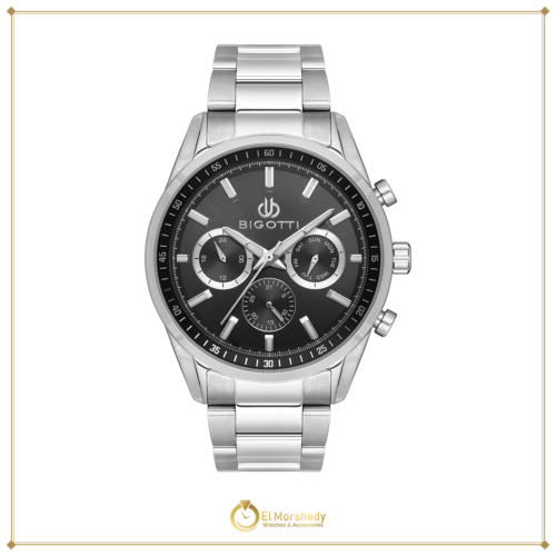 BIGOTTI MILANO MENS STAINLESS STEEL STRAP WATCH – BG.1.10472-2 [frame:v1]