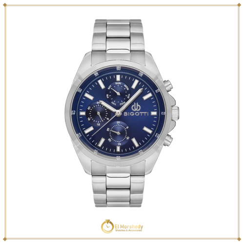 BIGOTTI MILANO MENS STAINLESS STEEL STRAP WATCH – BG.1.10470-3 [frame:v1]