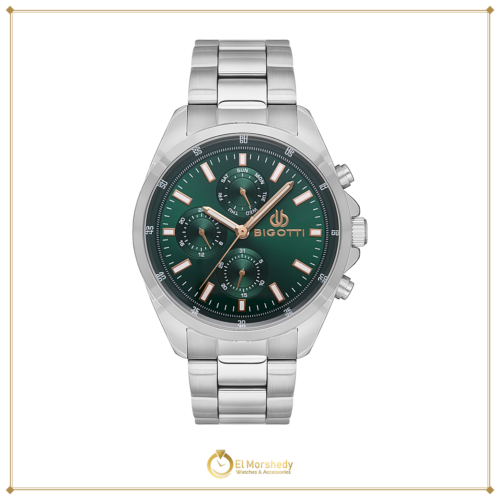 BIGOTTI MILANO MENS STAINLESS STEEL STRAP WATCH – BG.1.10470-2 [frame:v1]