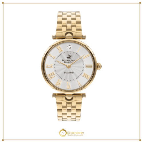 BEVERLY HILLS POLO CLUB Women’s Analog Silver Dial Watch – BP3335X.130 [frame:v1]