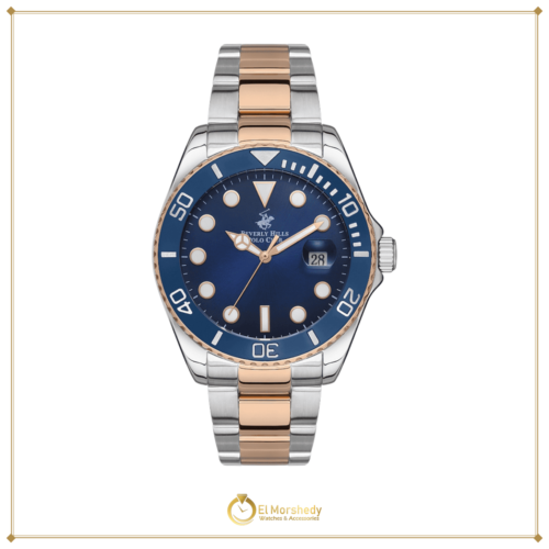 BEVERLY HILLS POLO CLUB Men’s Analog Dark Blue Dial Watch – BP3328X.590 [frame:v1]