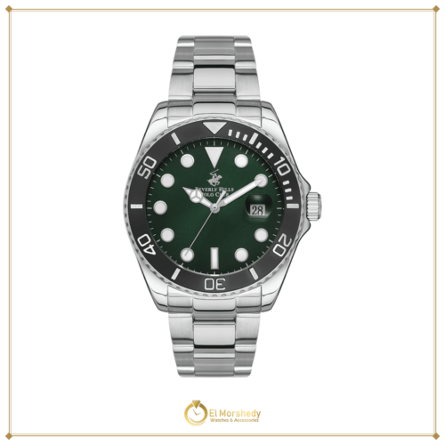 BEVERLY HILLS POLO CLUB Men’s Analog Green Dial Watch – BP3328X.370 [frame:v1]