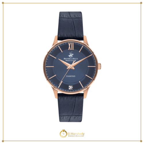 BEVERLY HILLS POLO CLUB Women’s Analog Dark Blue Dial Watch – BP3310X.499 [frame:v1]