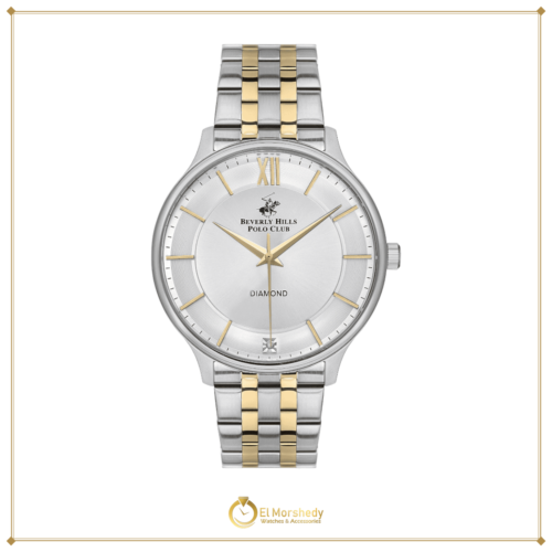 BEVERLY HILLS POLO CLUB Men’s White Dial Watch – BP3307X.350 [frame:v1]