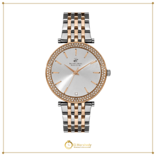BEVERLY HILLS POLO CLUB Women’s Analog Silver Dial Watch – BP3183C.530 [frame:v1]
