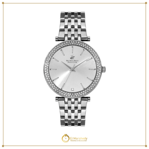 BEVERLY HILLS POLO CLUB Women’s Analog Silver Dial Watch – BP3183C.330 [frame:v1]