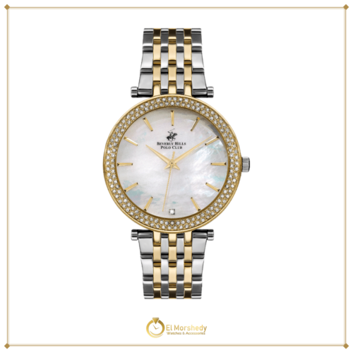 BEVERLY HILLS POLO CLUB Women’s Analog Silver Dial Watch – BP3183C.220 [frame:v1]
