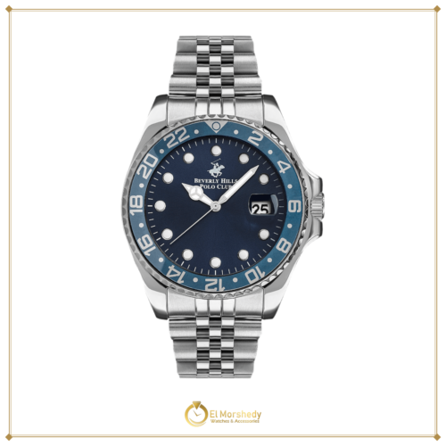 BEVERLY HILLS POLO CLUB Men’s Analog Dark Blue Dial Watch – BP3126X.390 [frame:v1]