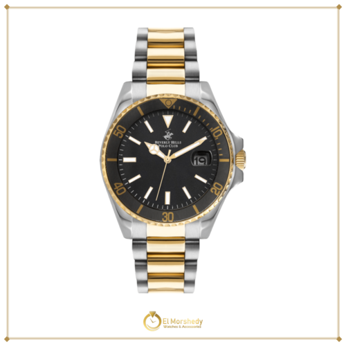 BEVERLY HILLS POLO CLUB Men’s Multi Function Black Dial Watch – BP3125X.250 [frame:v1]