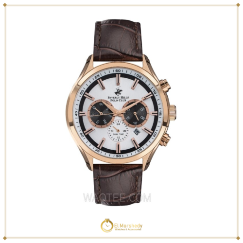 BEVERLY HILLS POLO CLUB Men’s Multi Function White Dial Watch – BP3112X.432 [frame:v1]