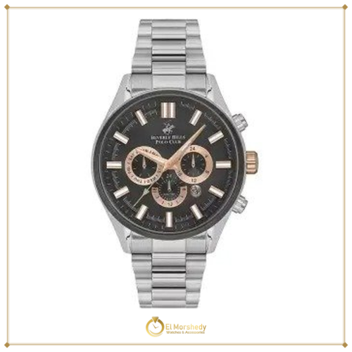 Beverly Hills Polo Club Men’s Multi Function Black Dial Watch – BP3395X.360 [frame:v1]
