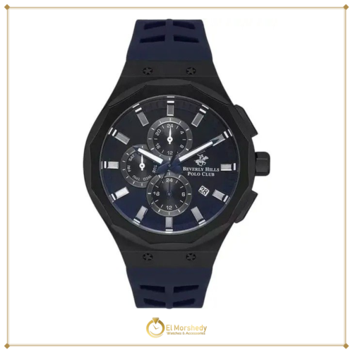 Beverly Hills Polo Club Men’s Multi Function Dark Blue Dial Watch – BP3535X.699 [frame:v1]