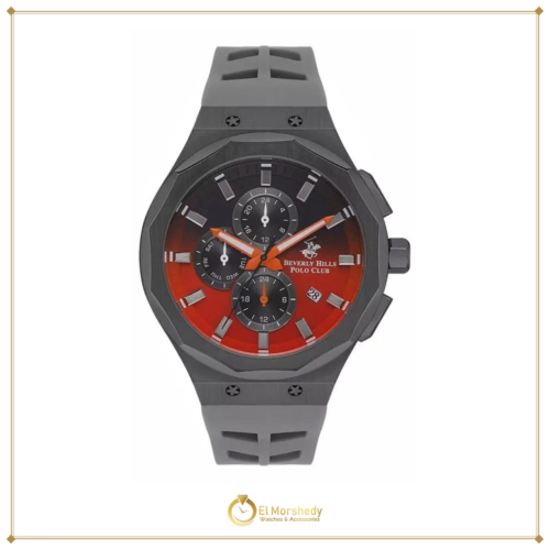 Beverly Hills Polo Club Men’s Multi Function Black And Red Dial Watch – BP3535X.006 [frame:v1]