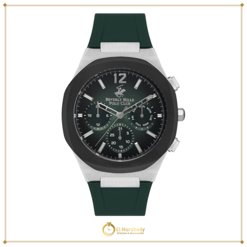 Beverly Hills Polo Club Men’s Multi Function Green Dial Watch – BP3539X.375 [frame:v1]
