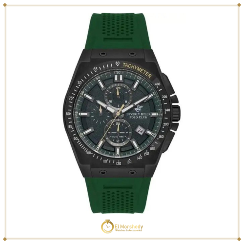 Beverly Hills Polo Club Men’s Multi Function Green Dial Watch – BP3541X.675 [frame:v1]