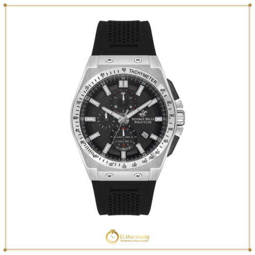 Beverly Hills Polo Club Men’s Multi Function Black Dial Watch – BP3541X.351 [frame:v1]