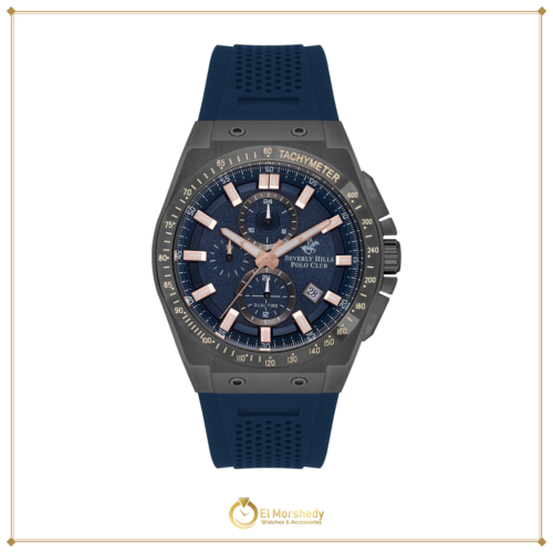 Beverly Hills Polo Club Men’s Multi Function Dark Blue Dial Watch – BP3541X.099 [frame:v1]