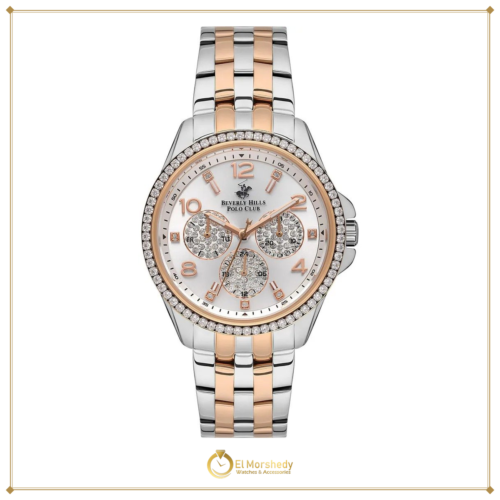 BEVERLY HILLS POLO CLUB Women’s Analog Silver Dial Watch – BP3572C.530 [frame:v1]