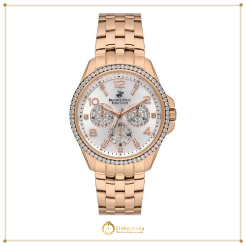 BEVERLY HILLS POLO CLUB Women’s Analog Silver Dial Watch – BP3572C.430 [frame:v1]