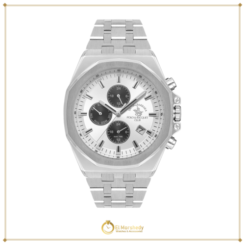 SANTA BARBARA MEN’S WATCH SILVER DIAL SB.1.10546-1 [frame:v1]