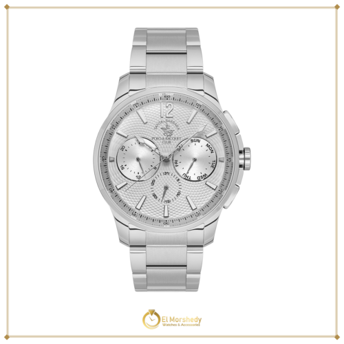 SANTA BARBARA MEN’S WATCH SILVER DIAL SB.1.10537-1 [frame:v1]