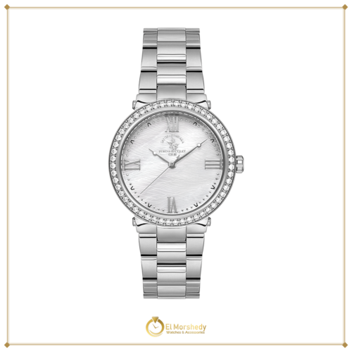 SANTA BARBARA WOMEN’S WATCH WHITE MOP DIAL SB.1.10553-1 [frame:v1]
