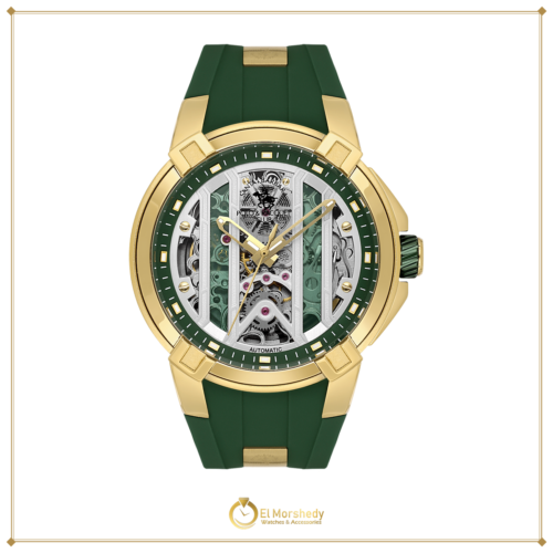 SANTA BARBARA MEN’S AUTOMATIC WATCH GREEN DIAL SB.1.10605-3 [frame:v1]