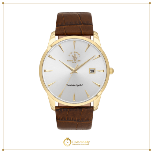 SANTA BARBARA MEN’S WATCH SILVER DIAL SB.1.10606-6 [frame:v1]