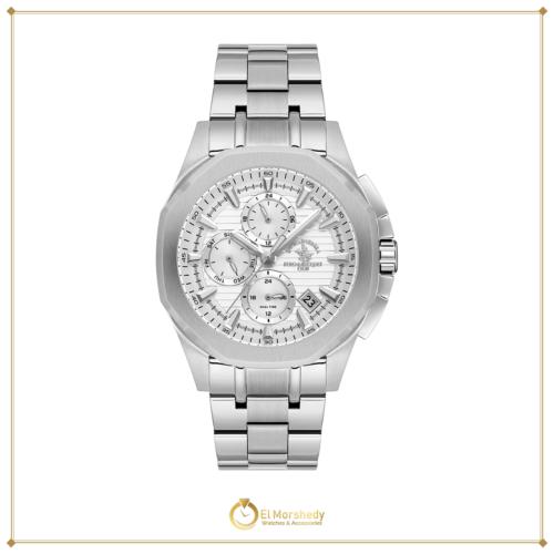 SANTA BARBARA MEN’S WATCH SILVER DIAL SB.1.10608-1 [frame:v1]