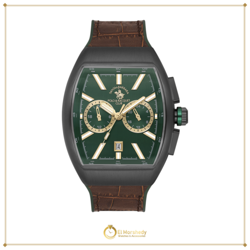 SANTA BARBARA MEN’S WATCH GREEN DIAL SB.1.10607-5 [frame:v1]