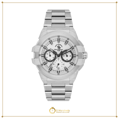 SANTA BARBARA MEN’S WATCH SILVER DIAL SB.1.10609-1 [frame:v1]